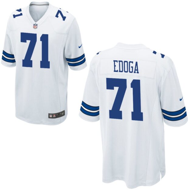 Chuma Edoga Nike Dallas Cowboys Custom Youth Game Jersey