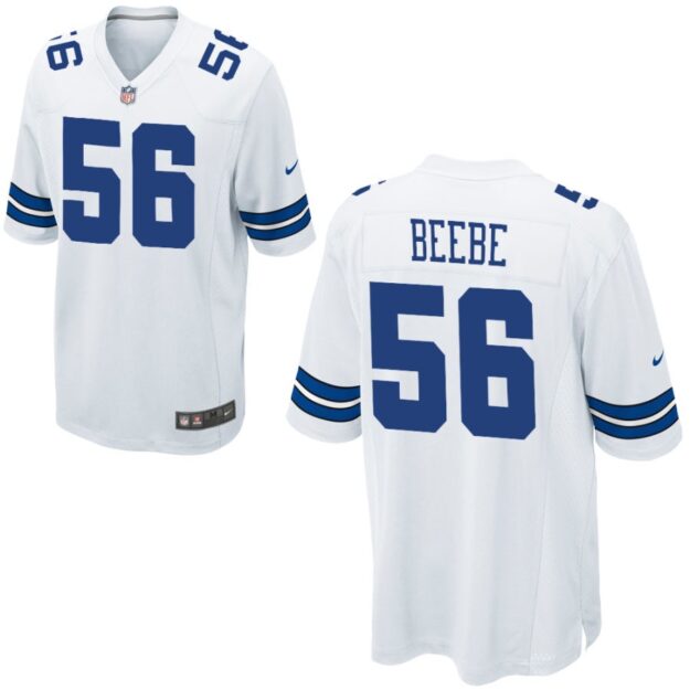 Cooper Beebe Nike Dallas Cowboys Custom Youth Game Jersey