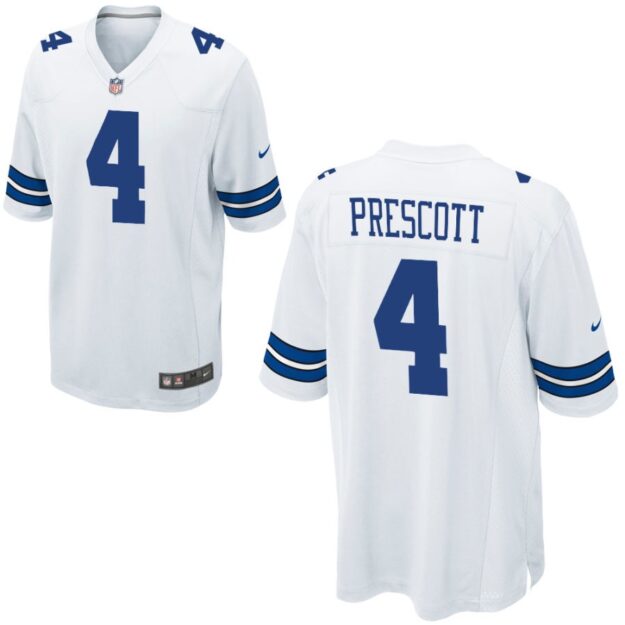 Dak Prescott Nike Dallas Cowboys Custom Youth Game Jersey