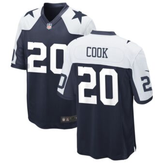 Dalvin Cook Men's Nike Navy Dallas Cowboys Alternate Custom Game Jersey