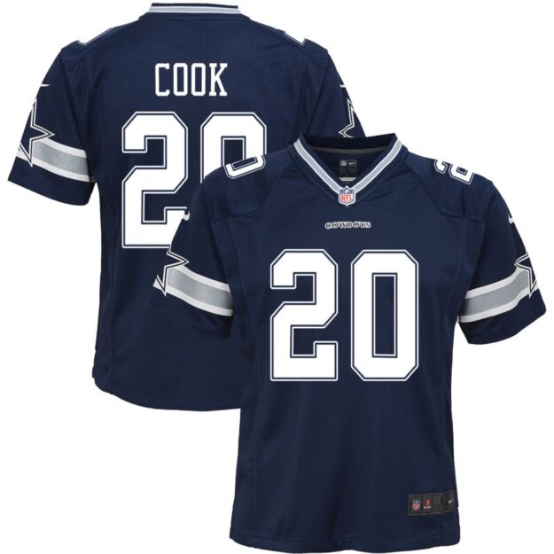 Dalvin Cook Youth Nike Navy Dallas Cowboys Custom Game Jersey