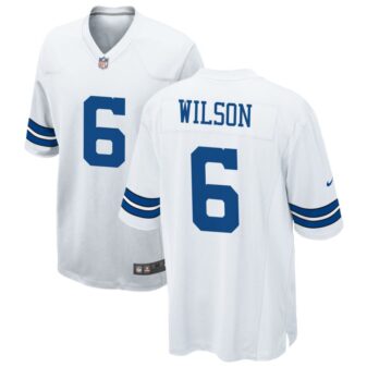 Donovan Wilson Men's Nike White Dallas Cowboys Custom Game Jersey