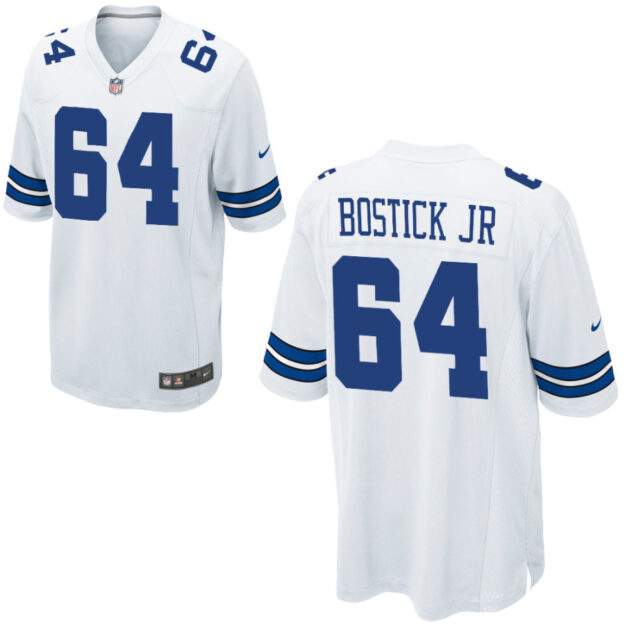 Earl Bostick Jr Nike Dallas Cowboys Custom Youth Game Jersey