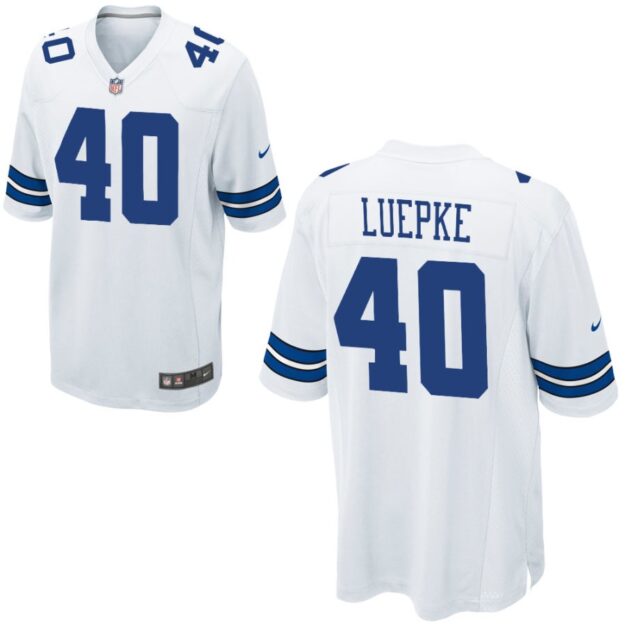 Hunter Luepke Nike Dallas Cowboys Custom Youth Game Jersey