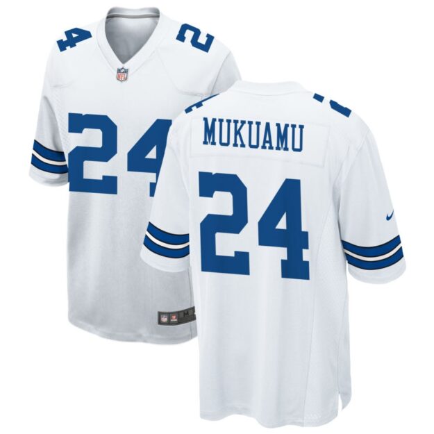 Israel Mukuamu Men's Nike White Dallas Cowboys Custom Game Jersey