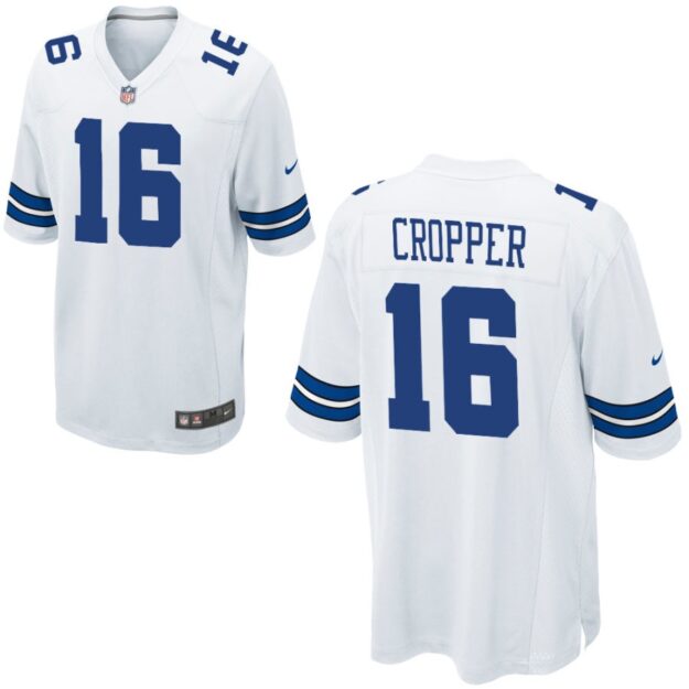 Jalen Cropper Nike Dallas Cowboys Custom Youth Game Jersey