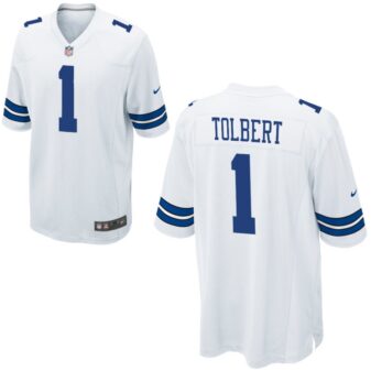 Jalen Tolbert Nike Dallas Cowboys Custom Youth Game Jersey