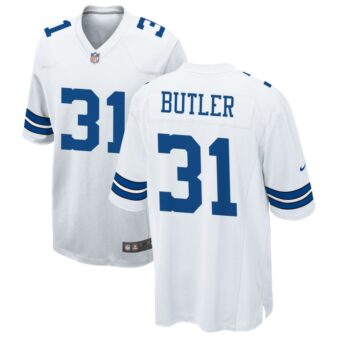 Josh Butler Men's Nike White Dallas Cowboys Custom Game Jersey