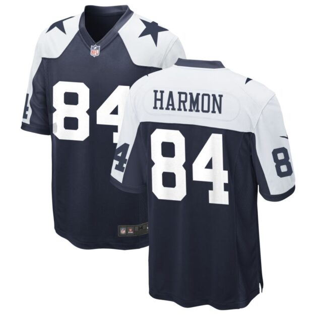 Kelvin Harmon Men's Nike Navy Dallas Cowboys Alternate Custom Game Jersey