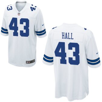 Kemon Hall Nike Dallas Cowboys Custom Youth Game Jersey