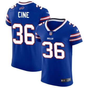 Lewis Cine Men's Nike Royal Buffalo Bills Vapor Elite Custom Jersey