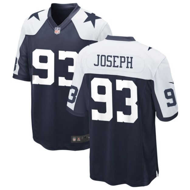 Linval Joseph Men's Nike Navy Dallas Cowboys Alternate Custom Game Jersey