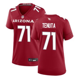 Luke Tenuta Women's Nike Cardinal Arizona Cardinals Custom Game Jersey