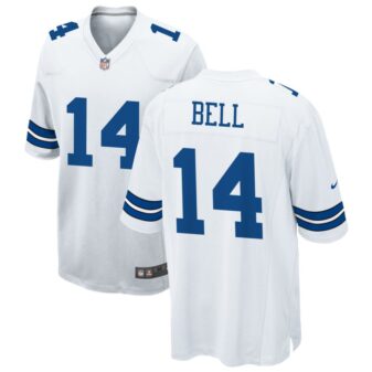 Markquese Bell Men's Nike White Dallas Cowboys Custom Game Jersey