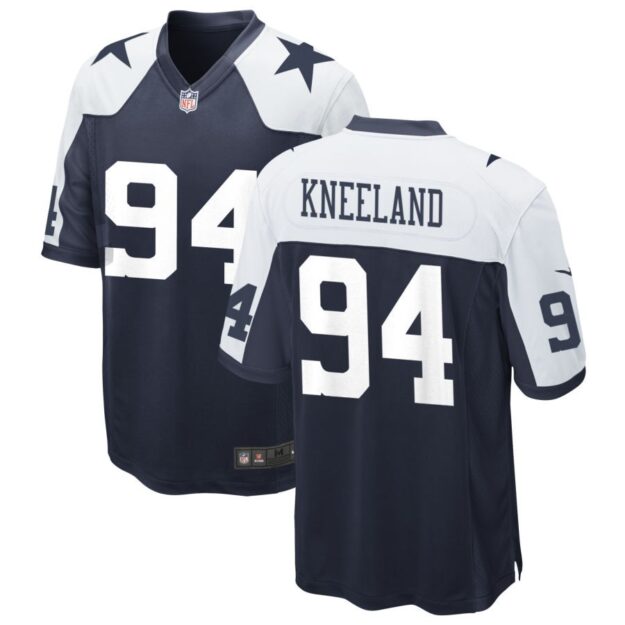 Marshawn Kneeland Men's Nike Navy Dallas Cowboys Alternate Custom Game Jersey