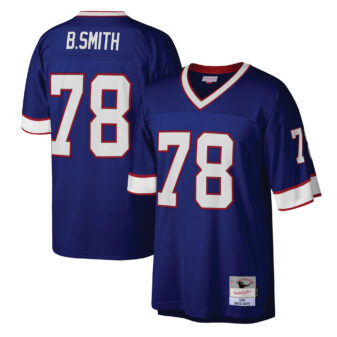 Men's Mitchell & Ness Bruce Smith Royal Buffalo Bills Legacy Replica Jersey