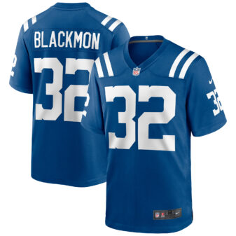 Men's Nike Julian Blackmon Royal Indianapolis Colts Game Jersey