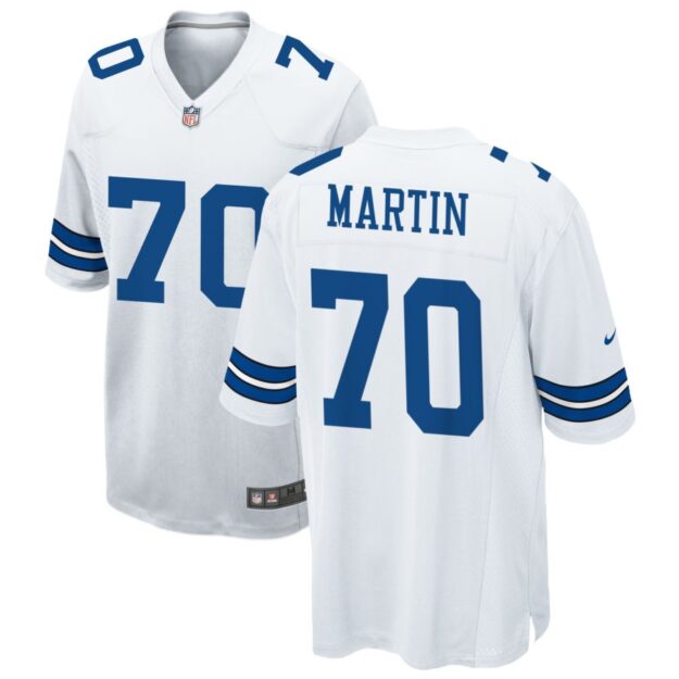 Zack Martin Men's Nike White Dallas Cowboys Custom Game Jersey