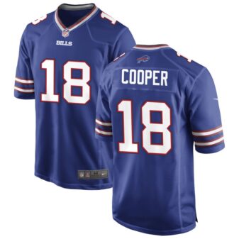 Amari Cooper Men's Nike Royal Buffalo Bills Custom Game Jersey