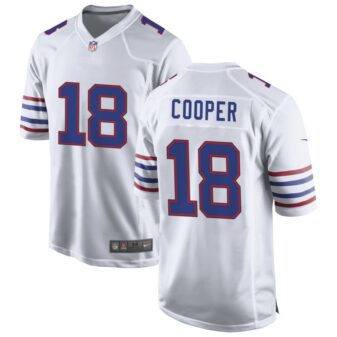 Amari Cooper Men's Nike White Buffalo Bills Alternate Custom Game Jersey