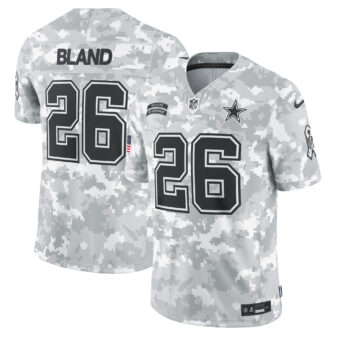 Men's Nike DaRon Bland Arctic Camo Dallas Cowboys 2024 Salute to Service Limited Jersey