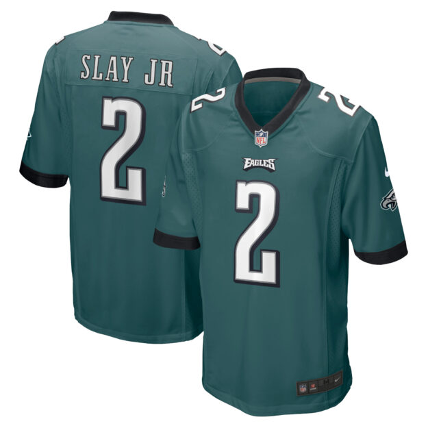 Men's Nike Darius Slay Jr. Midnight Green Philadelphia Eagles Game Jersey