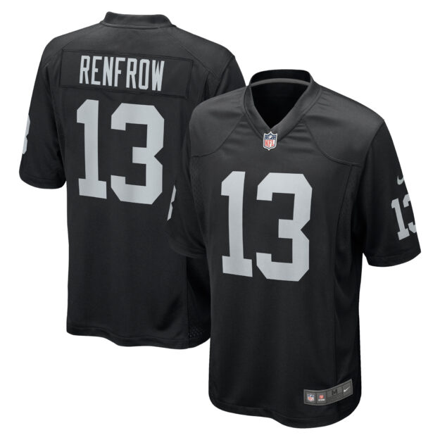 Men's Nike Hunter Renfrow Black Las Vegas Raiders Player Jersey