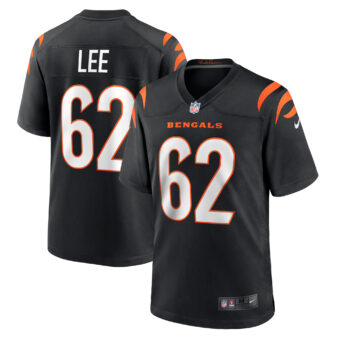 Men's Nike Matt Lee Black Cincinnati Bengals Game Jersey