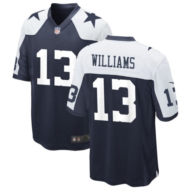 Seth Williams Men's Nike Navy Dallas Cowboys Alternate Custom Game Jersey