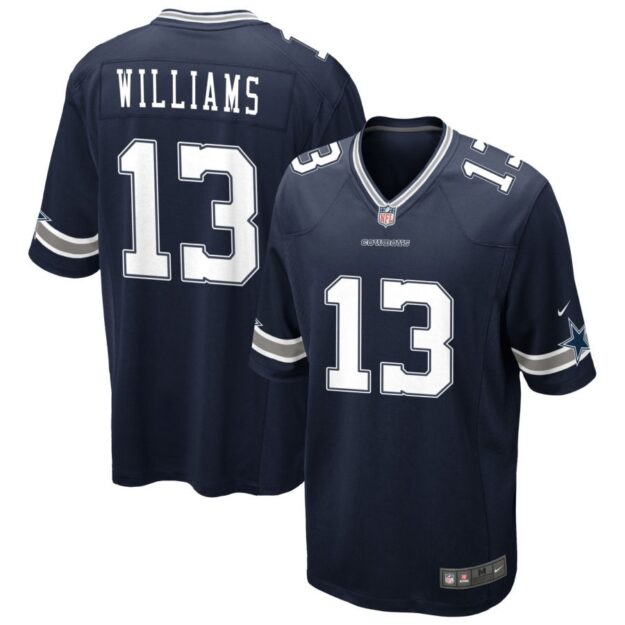 Seth Williams Men's Nike Navy Dallas Cowboys Custom Game Jersey