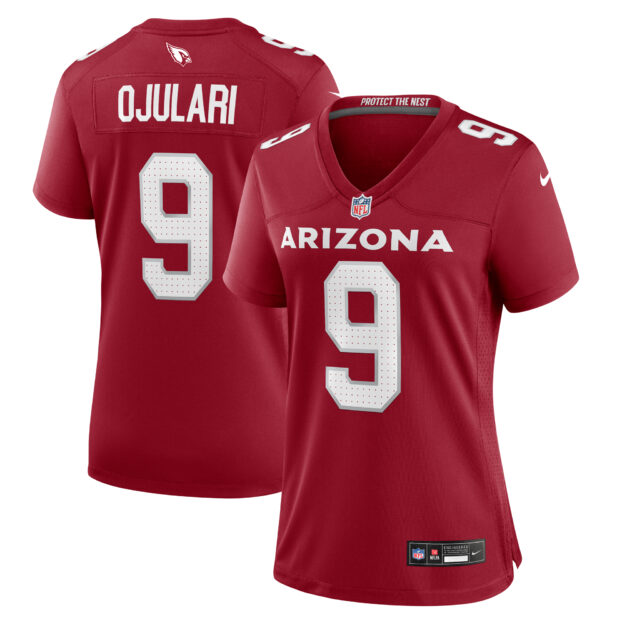 Women's Nike BJ Ojulari Cardinal Arizona Cardinals Team Game Jersey