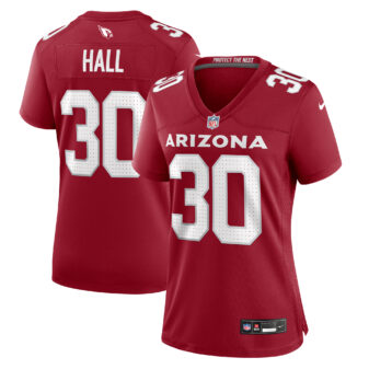 Women's Nike Darren Hall Cardinal Arizona Cardinals Game Jersey