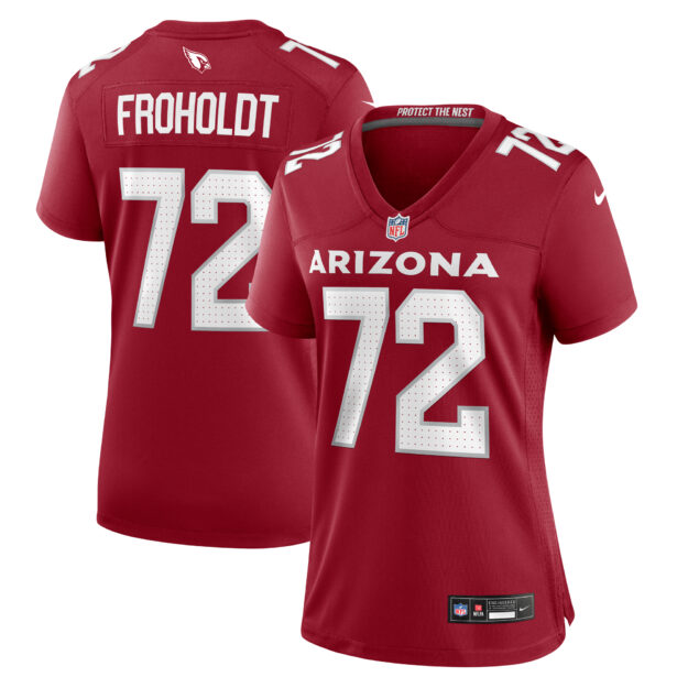 Women's Nike Hjalte Froholdt Cardinal Arizona Cardinals Game Jersey