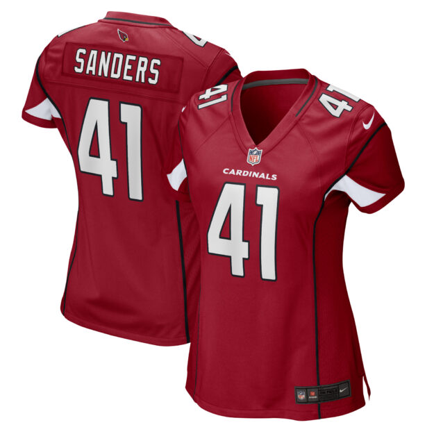 Women's Nike Myjai Sanders Cardinal Arizona Cardinals Game Player Jersey