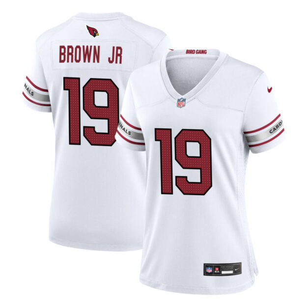 Anthony Brown Jr Women's Nike White Arizona Cardinals Custom Game Jersey