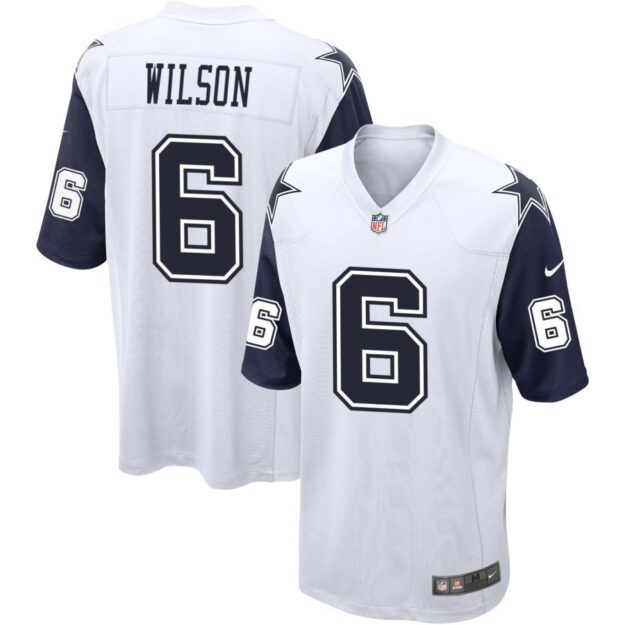 Donovan Wilson Men's Nike White Dallas Cowboys Alternate Custom Game Jersey