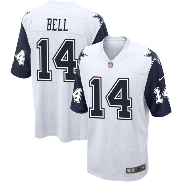 Markquese Bell Men's Nike White Dallas Cowboys Alternate Custom Game Jersey