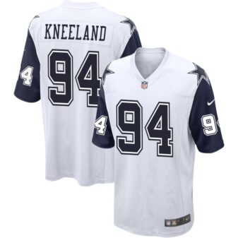 Marshawn Kneeland Men's Nike White Dallas Cowboys Alternate Custom Game Jersey