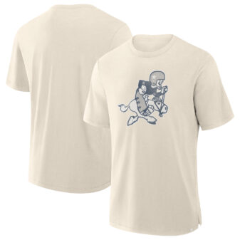 Men's Fanatics Cream Dallas Cowboys Slub T-Shirt