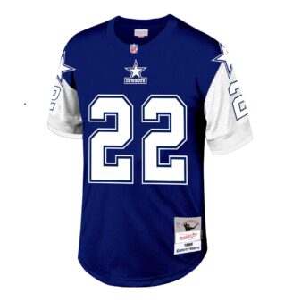 Men's Mitchell & Ness Emmitt Smith Navy Dallas Cowboys Legacy Replica Jersey