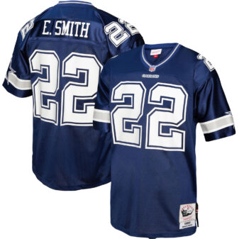 Men's Mitchell & Ness Emmitt Smith Navy Dallas Cowboys Legacy Replica Jersey