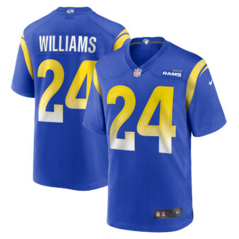 Men's Nike Darious Williams Royal Los Angeles Rams Team Game Jersey