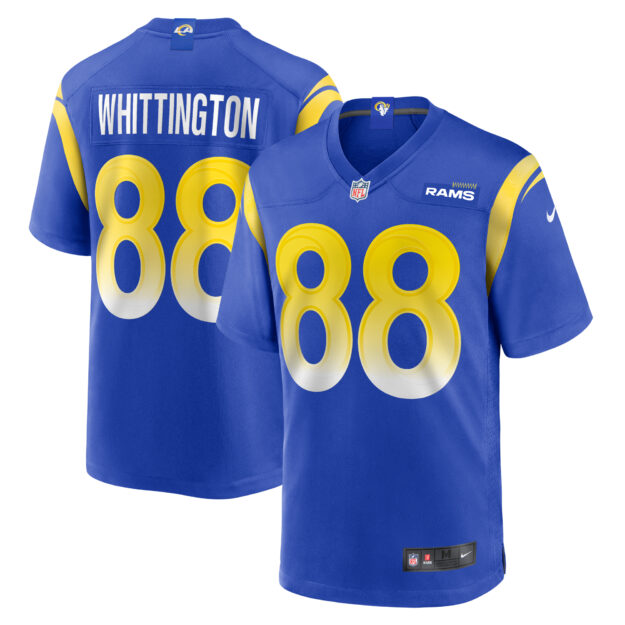 Men's Nike Jordan Whittington Royal Los Angeles Rams Team Game Jersey