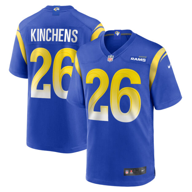 Men's Nike Kamren Kinchens Royal Los Angeles Rams Team Game Jersey