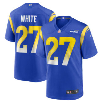 Men's Nike Tre'Davious White Royal Los Angeles Rams Team Game Jersey