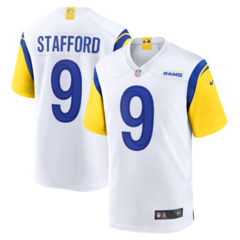 Men's Nike White Matthew Stafford Los Angeles Rams Alternate Game Jersey