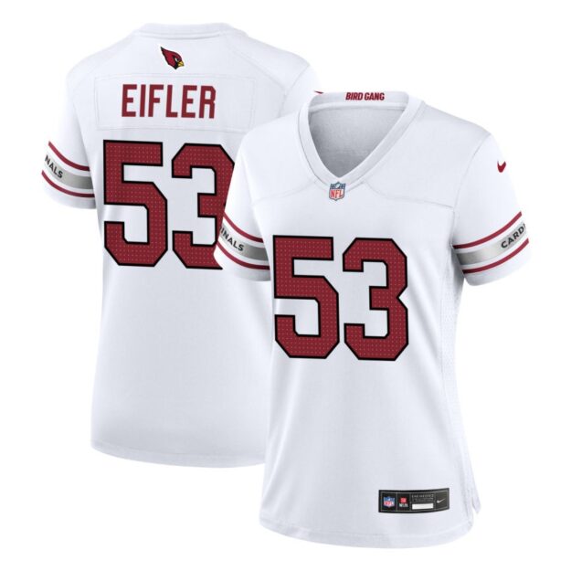 Milo Eifler Women's Nike White Arizona Cardinals Custom Game Jersey