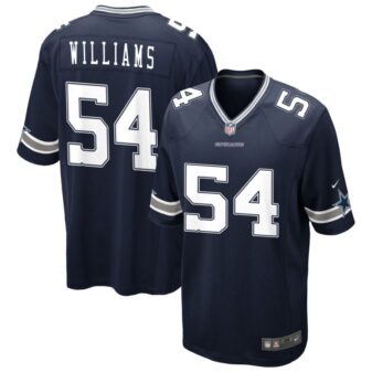 Sam Williams Men's Nike Navy Dallas Cowboys Custom Game Jersey