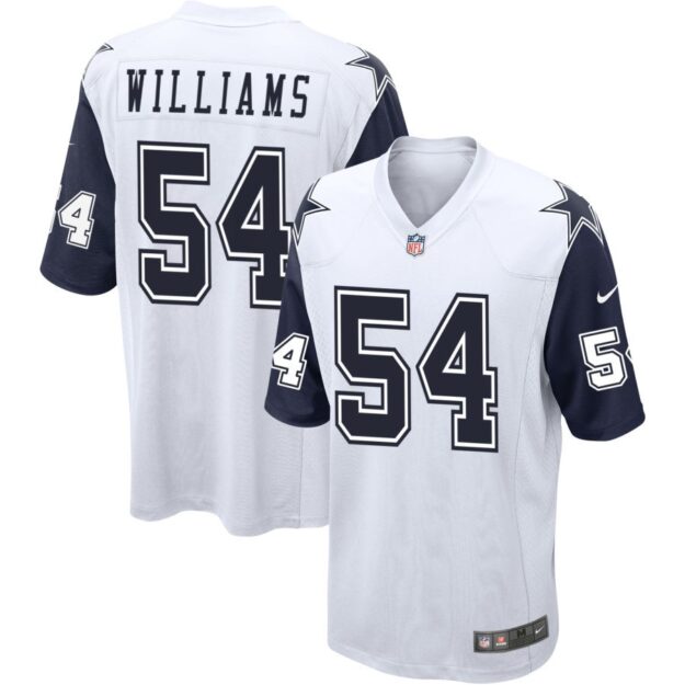 Sam Williams Men's Nike White Dallas Cowboys Alternate Custom Game Jersey