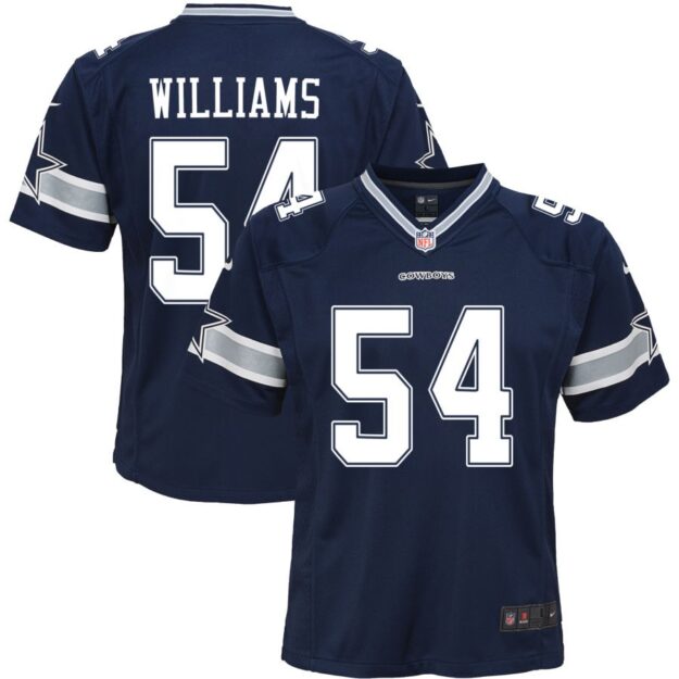 Sam Williams Youth Nike Navy Dallas Cowboys Custom Game Jersey